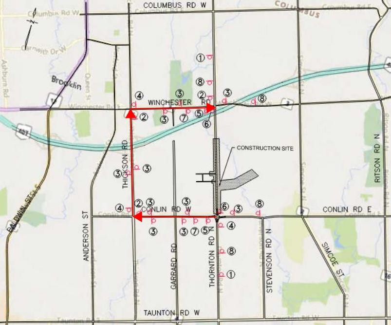 Traffic Detour Plan