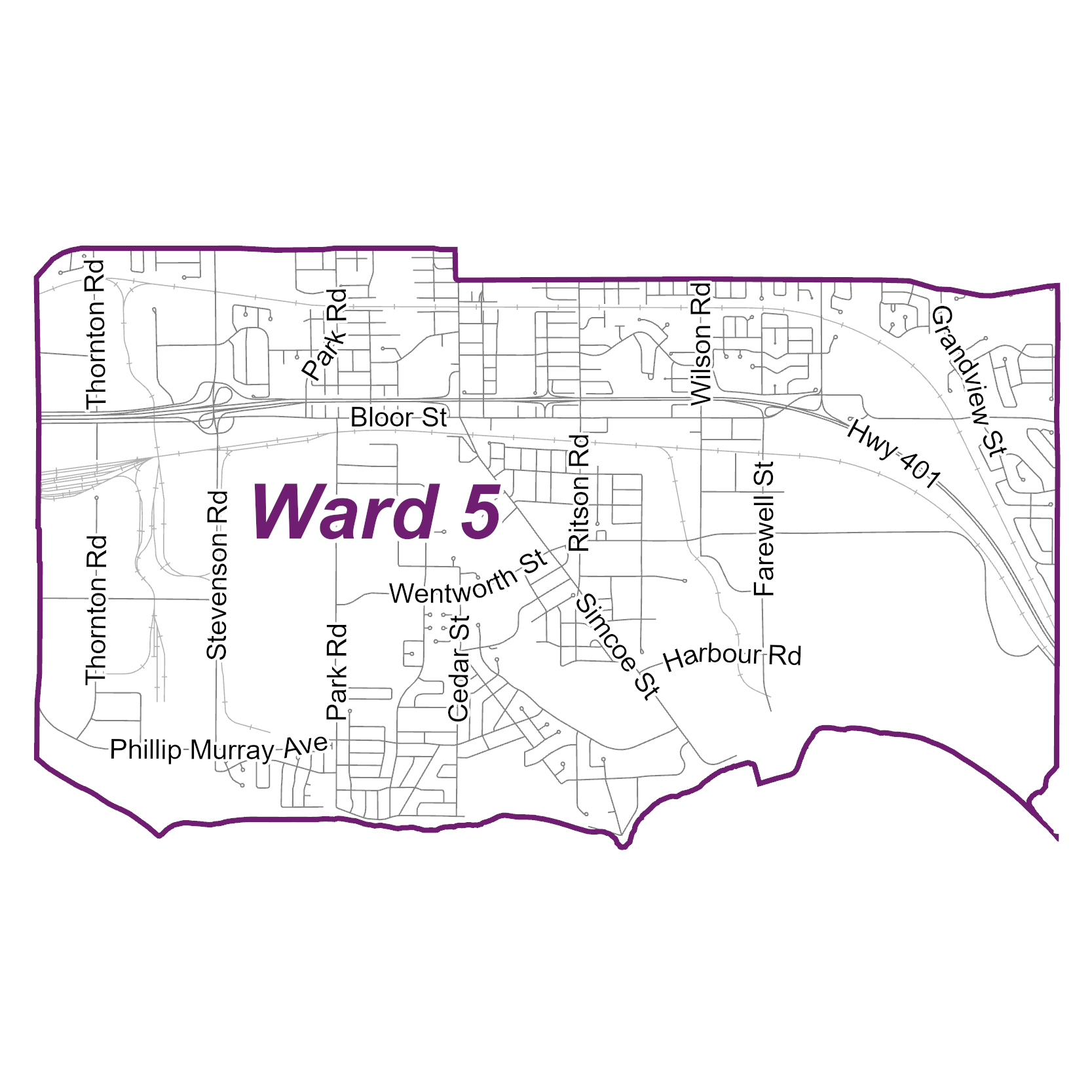 Ward 5 map
