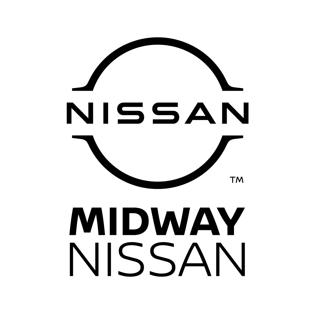 Midway Nissan Black Logo