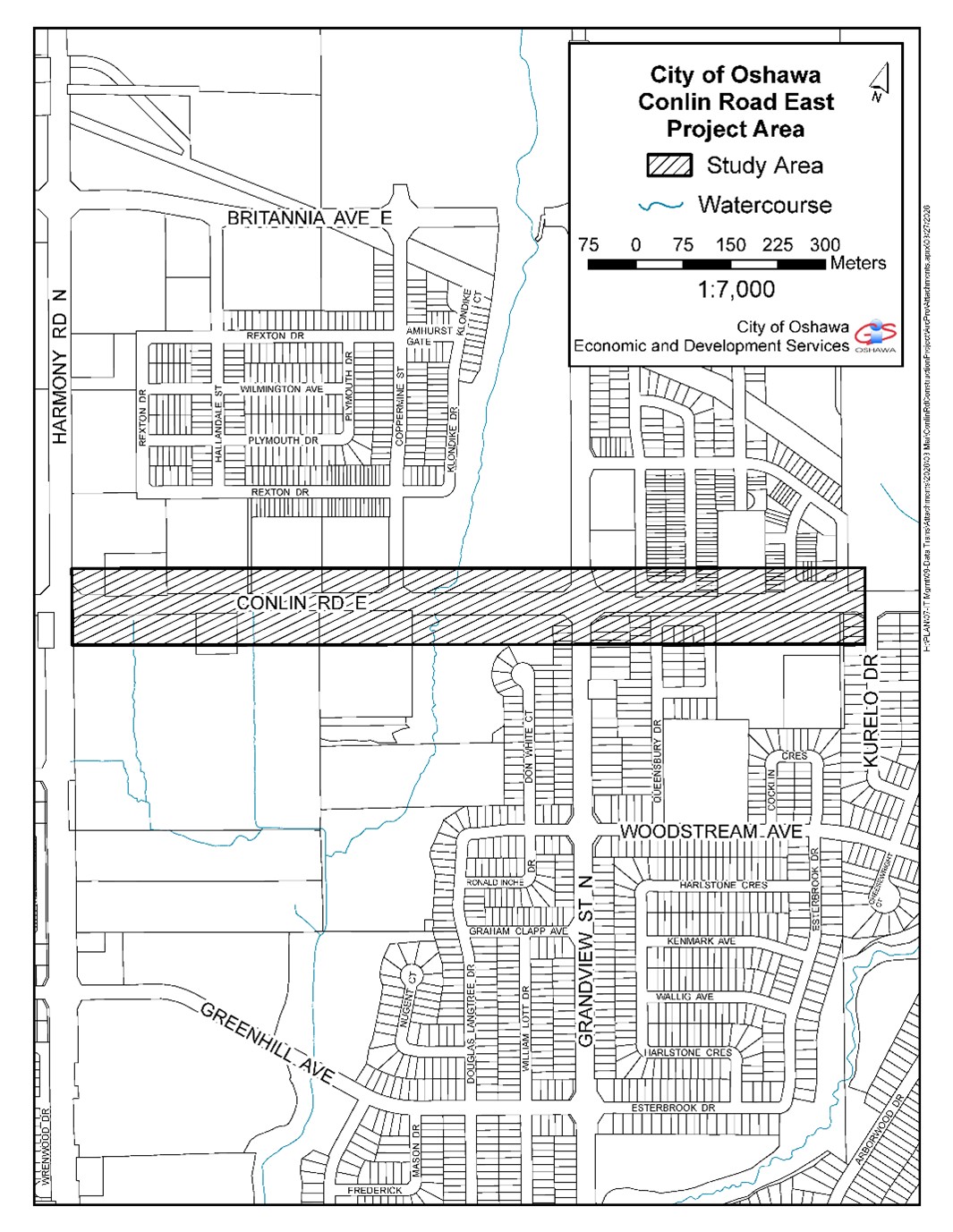 a map of the Study Area