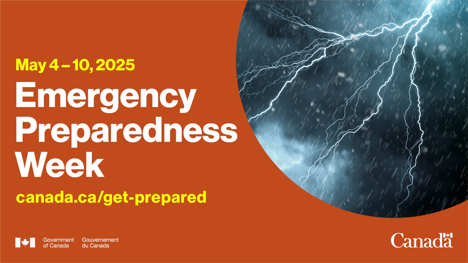 Emergency Preparedness Week, May 4-10, 2025
