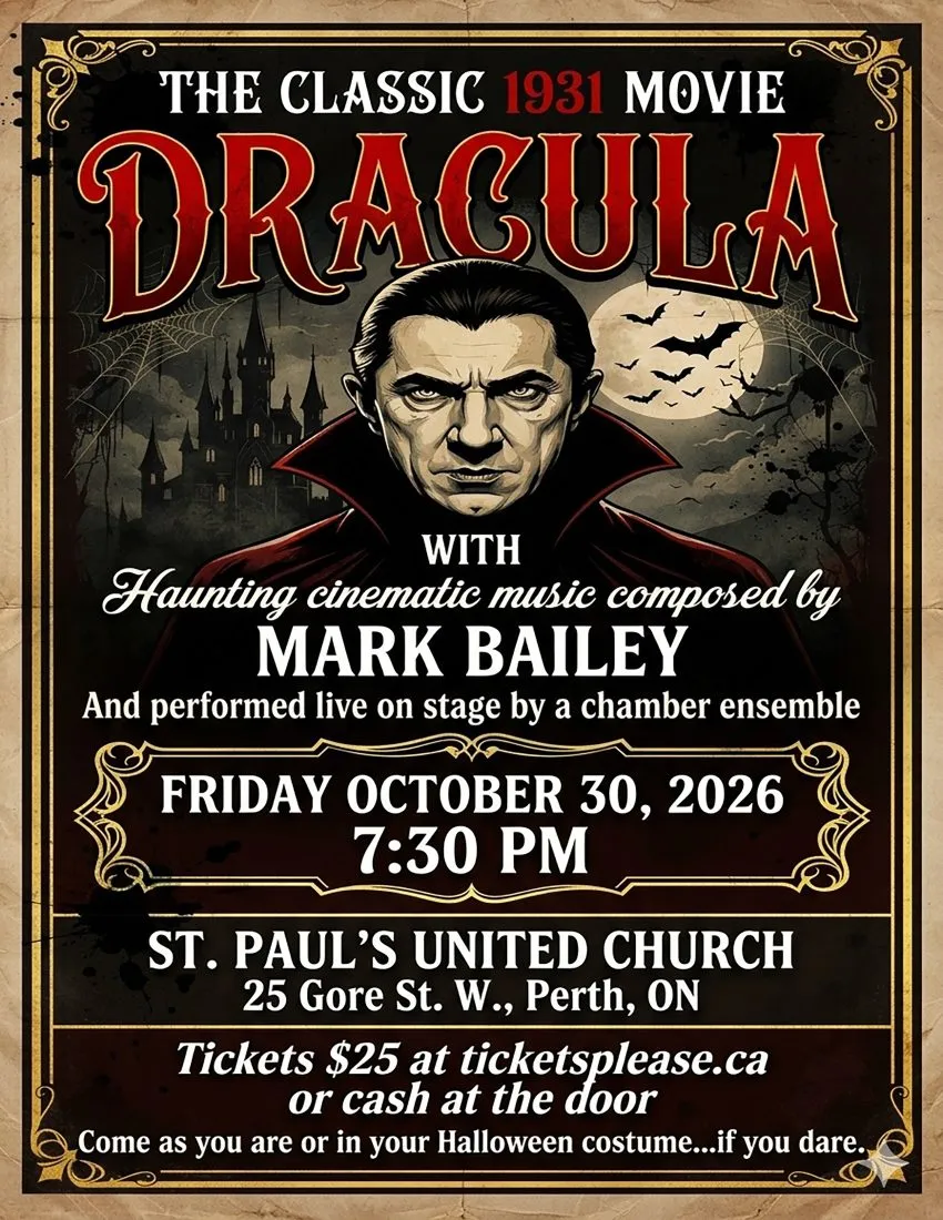 Dracula event poster