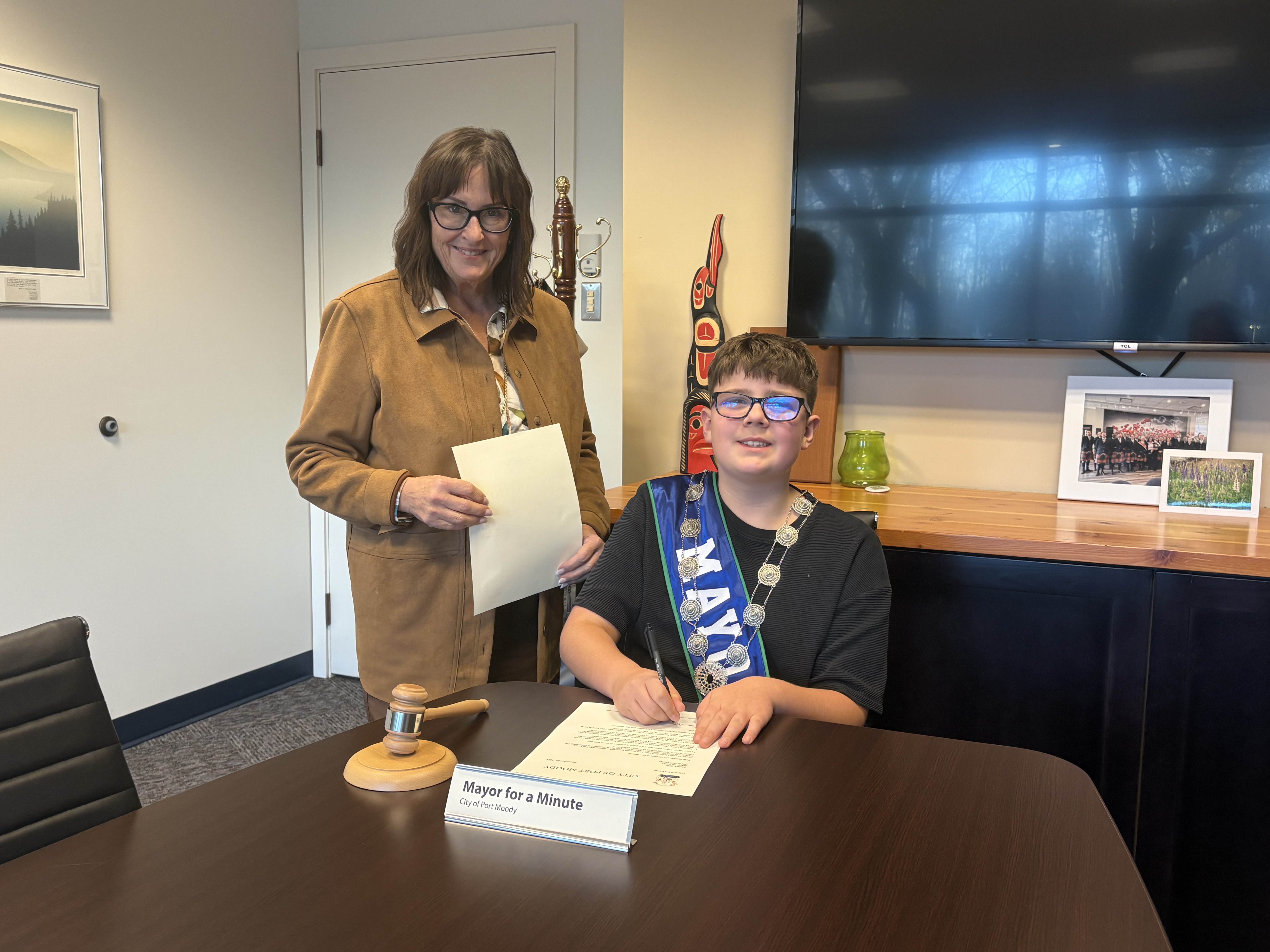 2025 Mayor for a Day media release photo