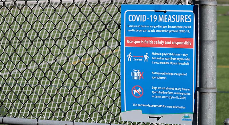 Port Moody allows limited use of sports fields to give residents more options for outdoor exercise