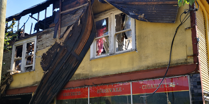 Clarke Road Fire