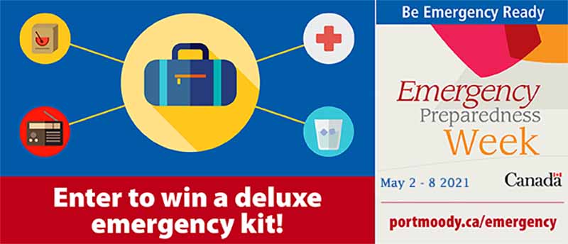 May 2-8 is Emergency Preparedness Week – be ready for anything and enter to win a deluxe emergency kit