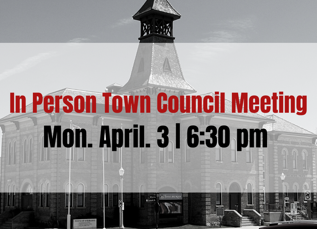 Shelburne Council Meeting April 3, 2023