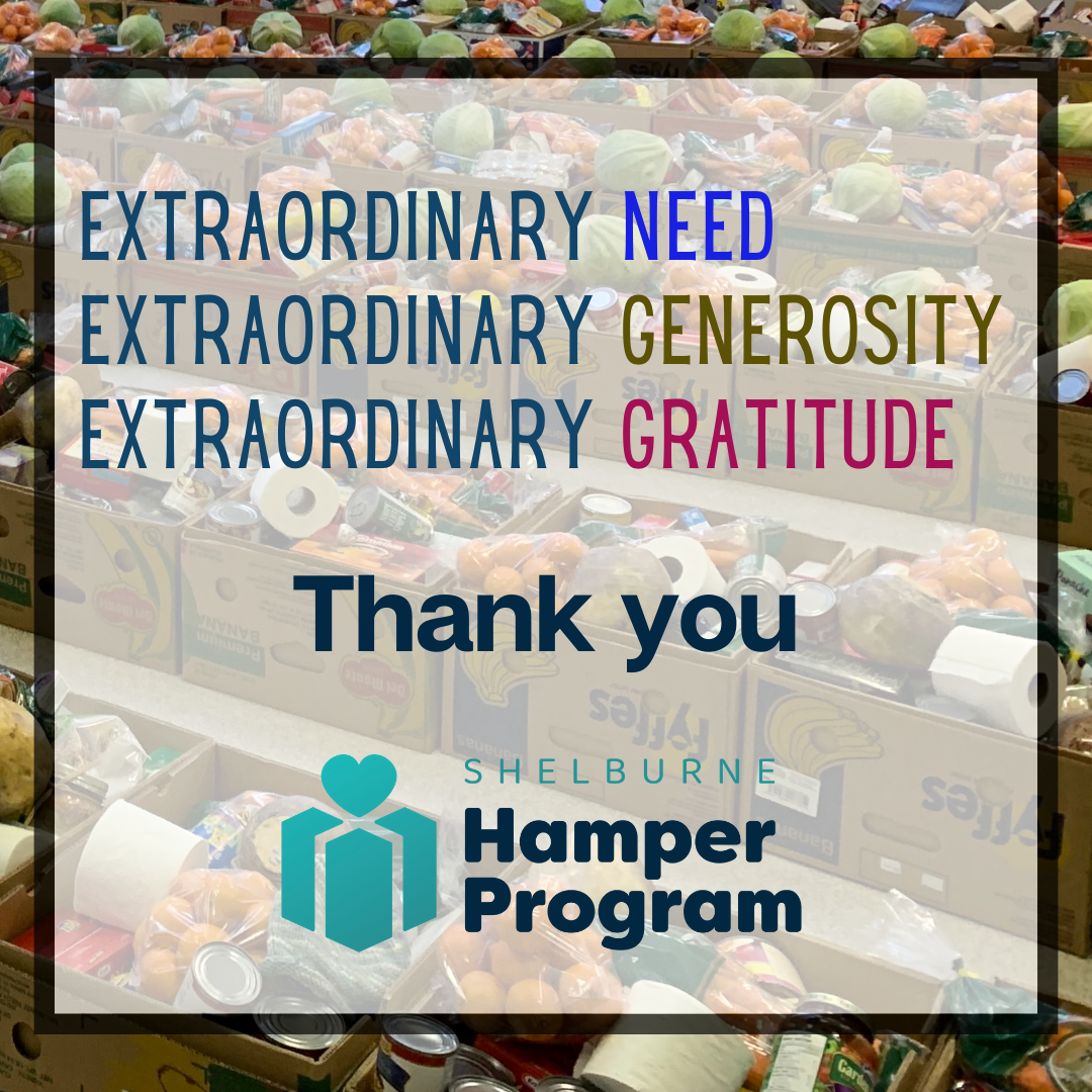 Hamper Program thank you