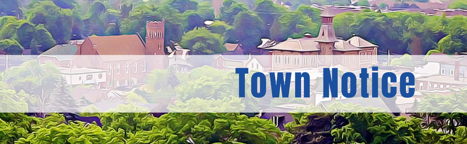 Town Notice Air image of Shelburne