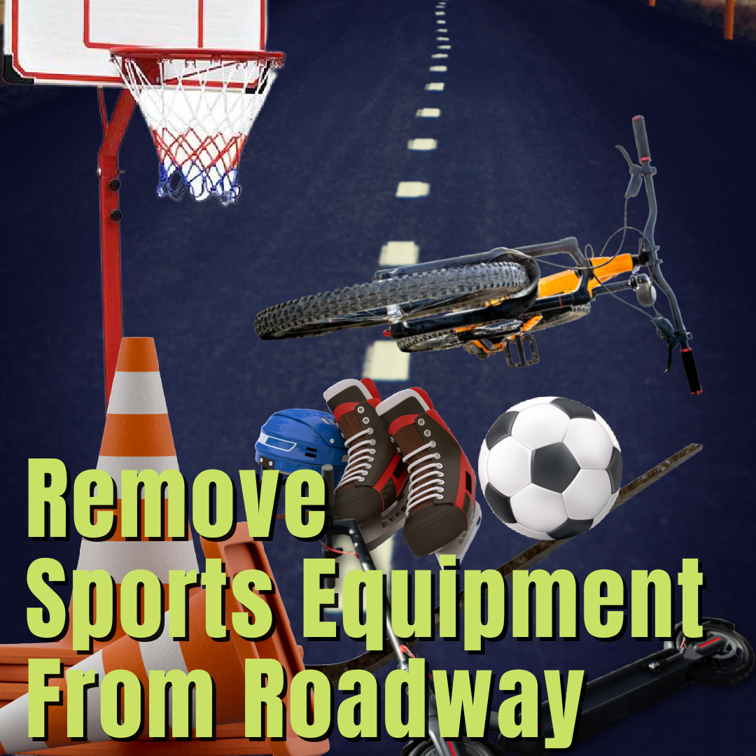 Remove Sports Equipment