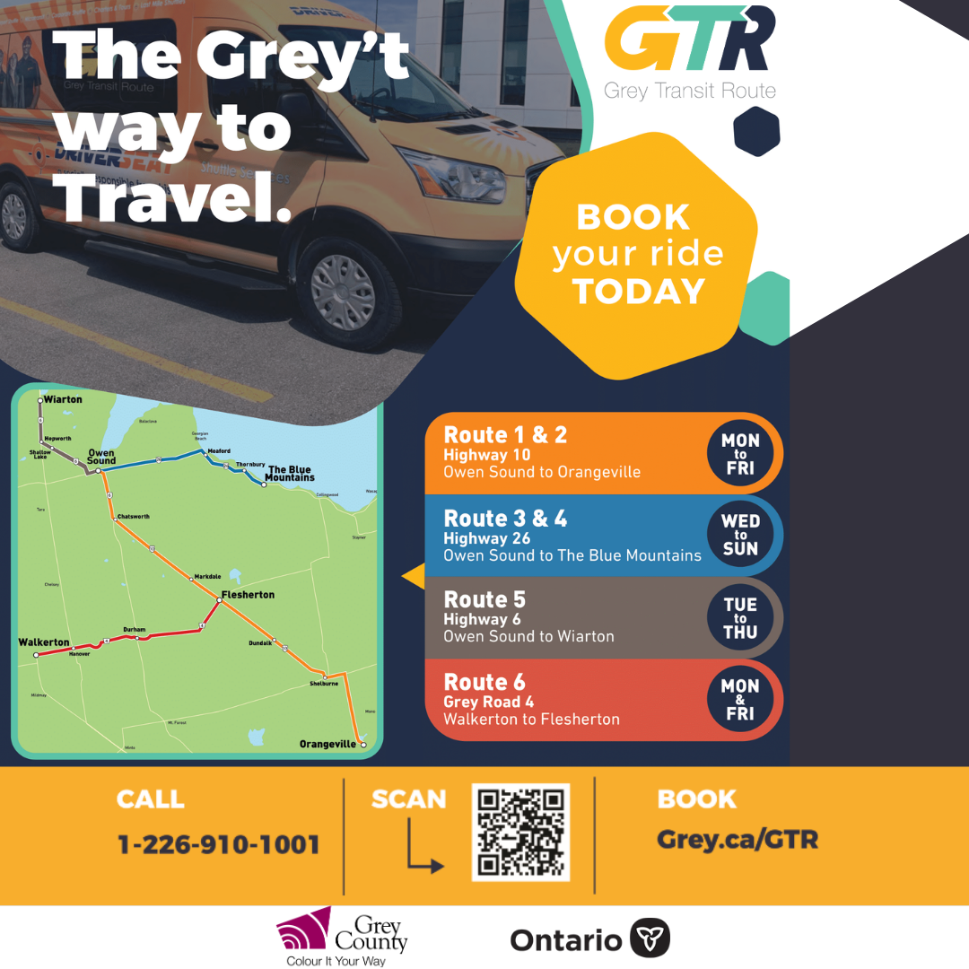 Grey transit route