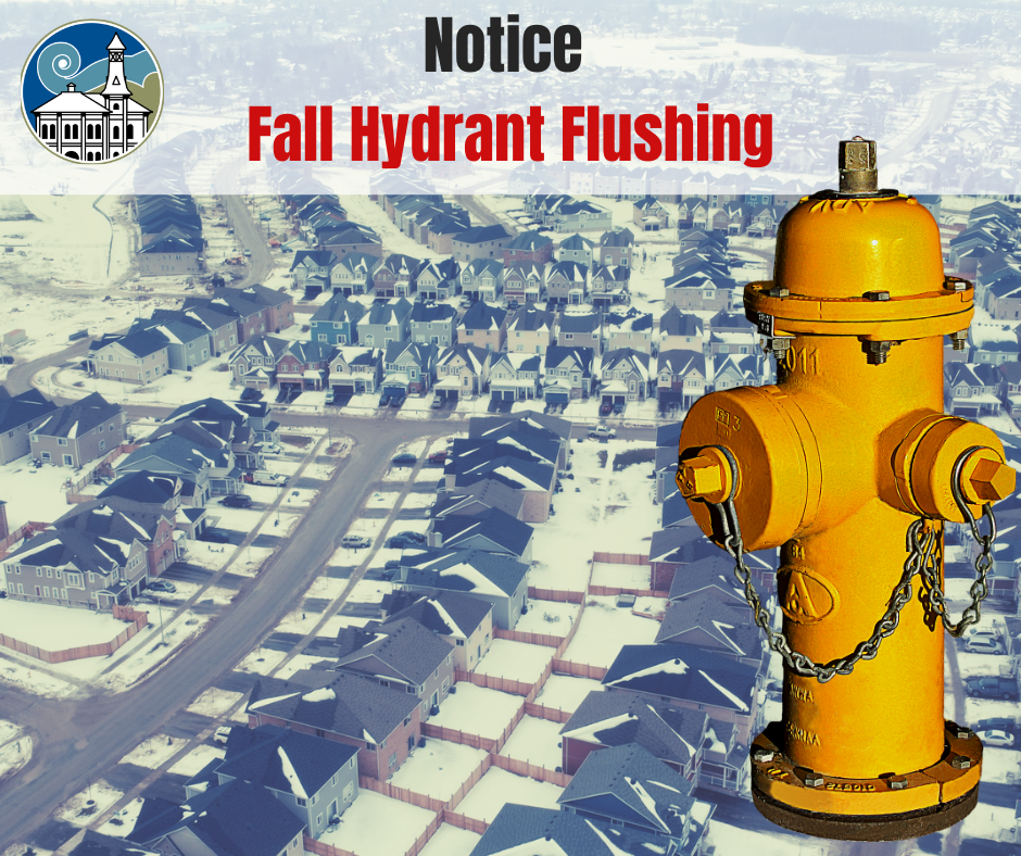 Fall Hydrant Flushing