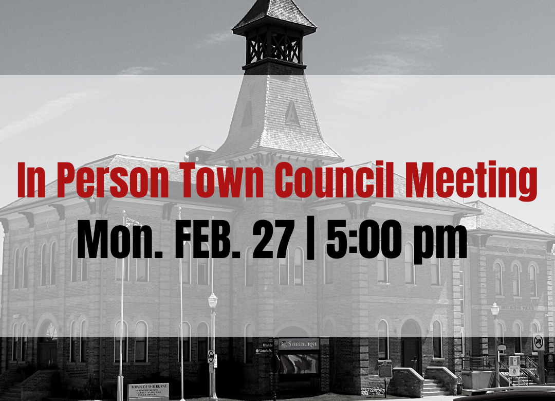 Shelburne Council Meeting February 27, 2023