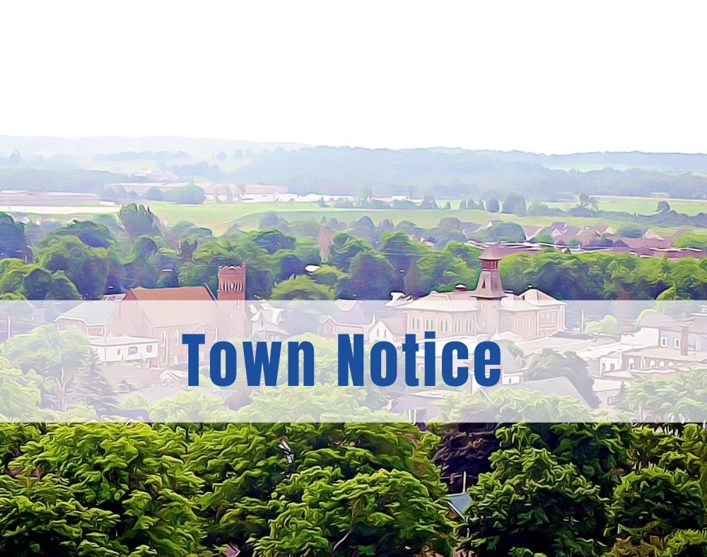 Town Notice Air image of Shelburne