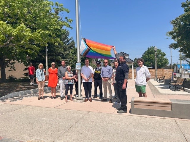 Pride Flag Raising