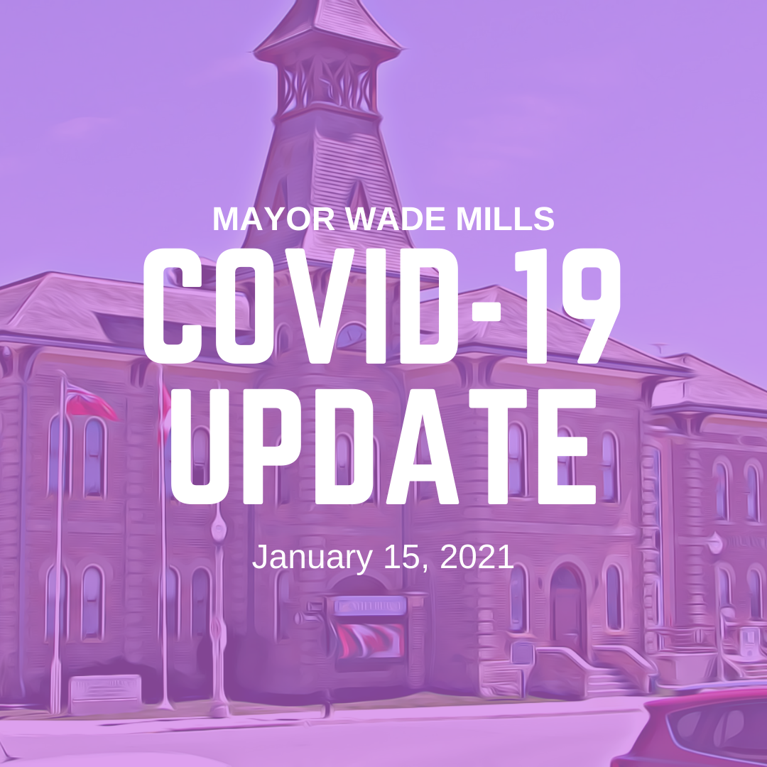 Mayor Mills Covid 19 update Jan. 09 2021