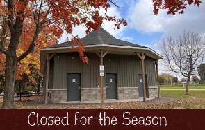 Washrooms Closed for the Season