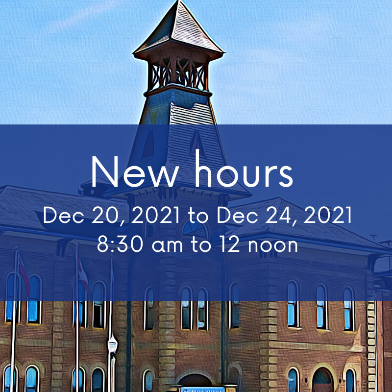 Town hall new hours