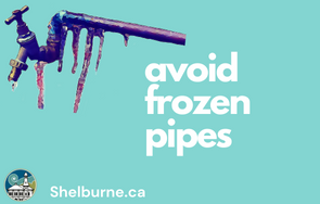 Image of frozen water pipes