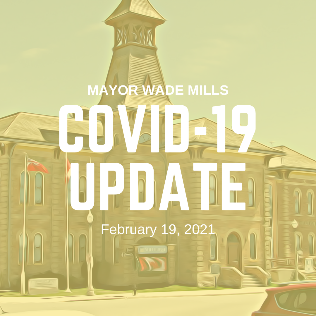 Mayor Covid 19 update February 19, 2021