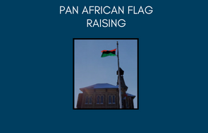 Pan African Flag Raising