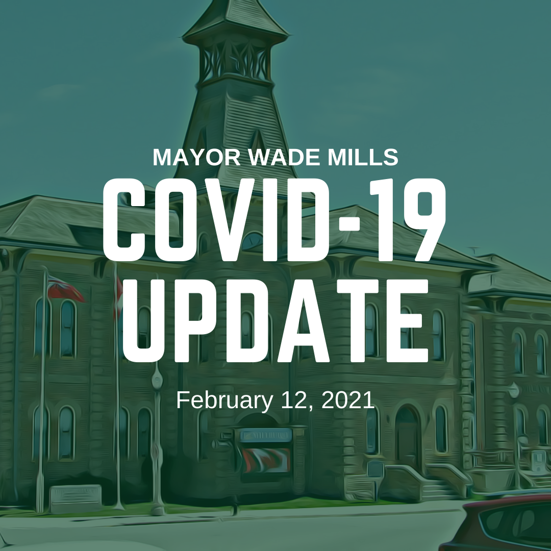 Mayor Wade Mills Covid 19 Update Feb. 12