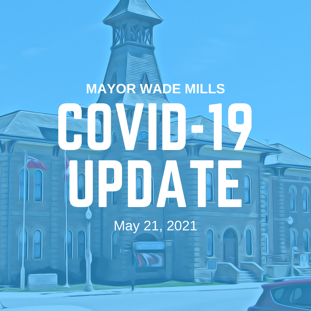 Mayor Covid 19 update May 21, 2021