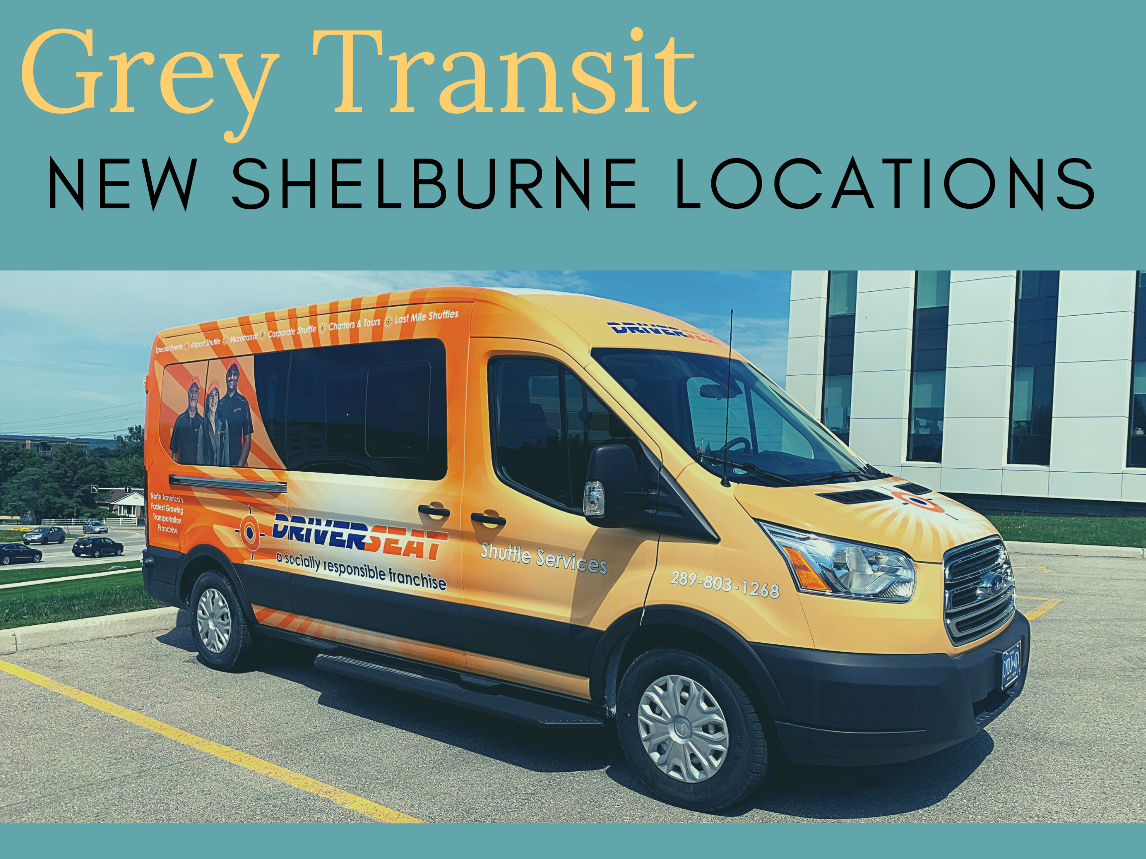 Grey Transit Bus