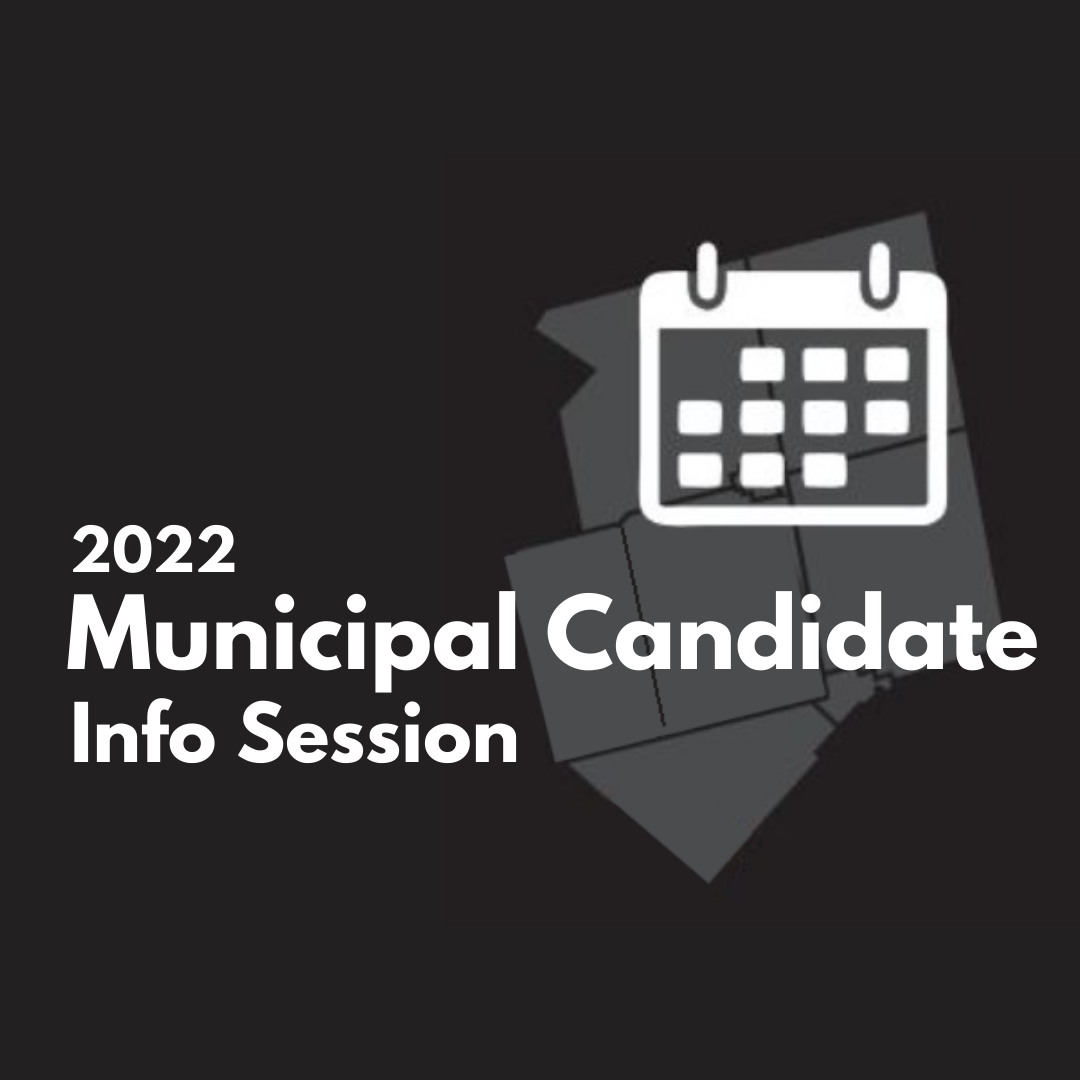 Municipal Candidate information session