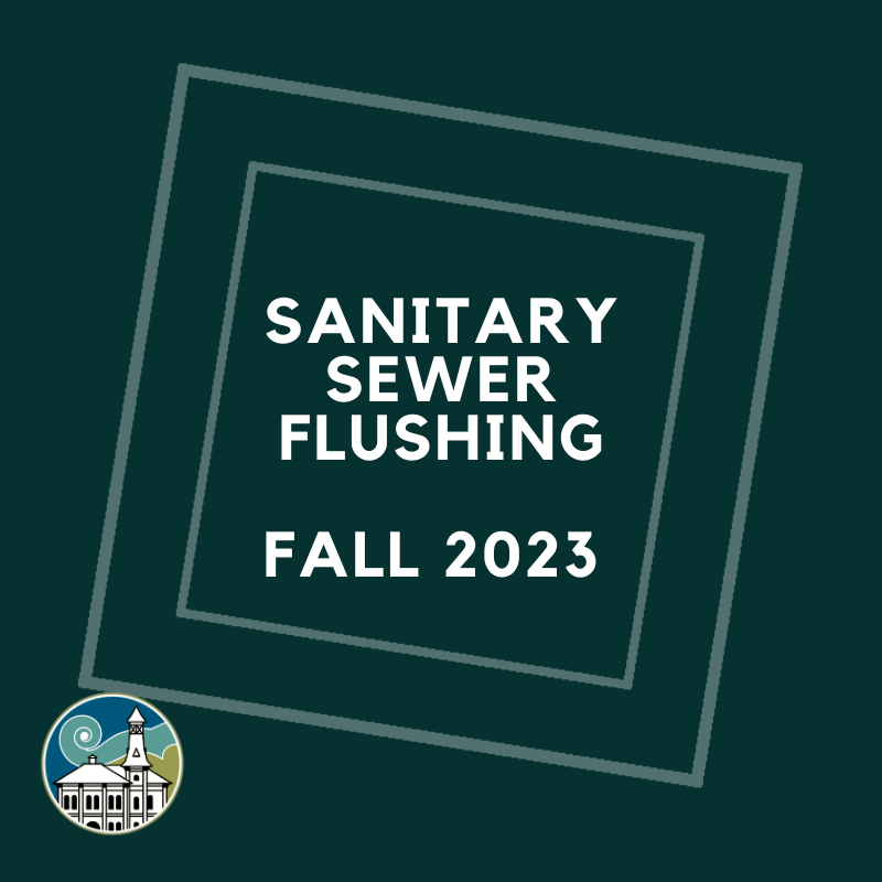 Sanitary Sewer Flushing