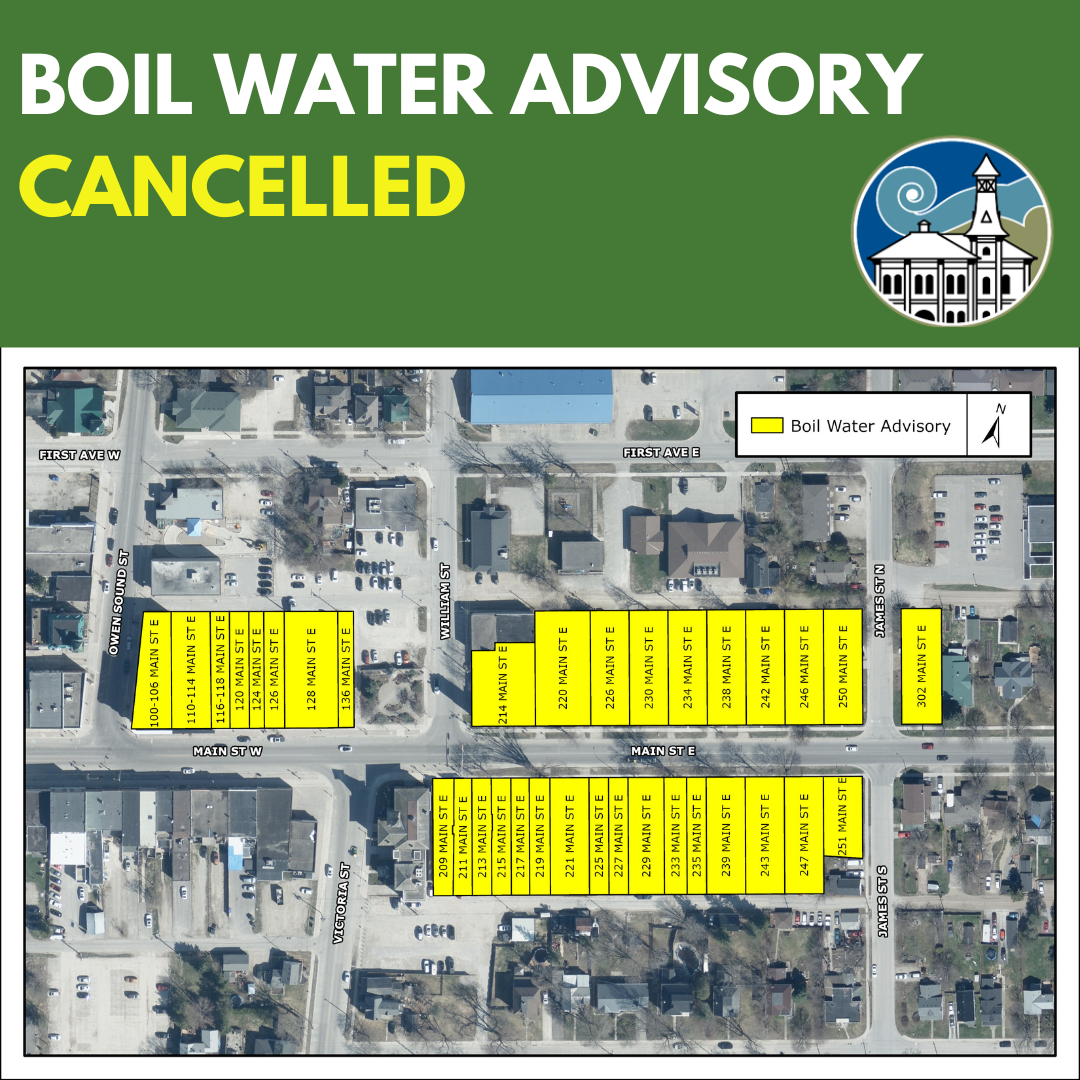 Boil Water Advisory Cancelled