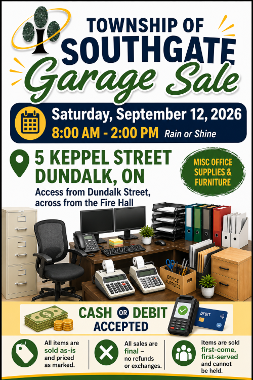 Garage Sale Flyer