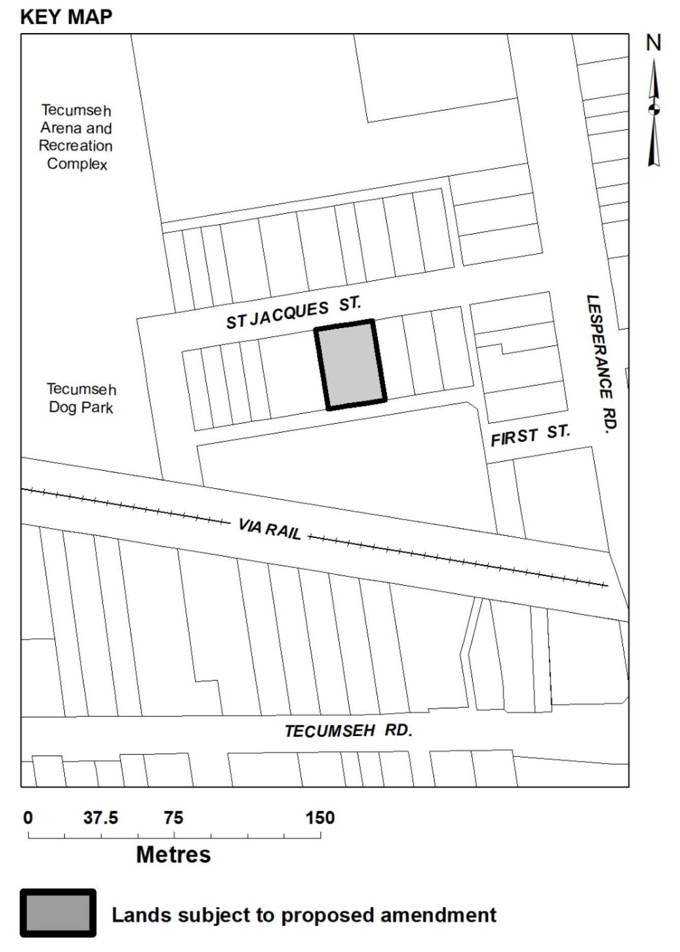 Key map for 12147 St. Jacques