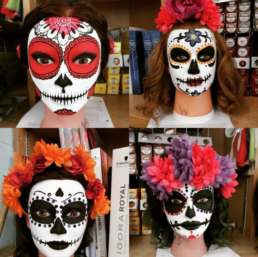 Dios de la Muerte Makeup
