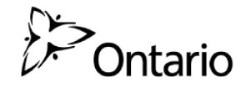 Ministry of Ontario Logo